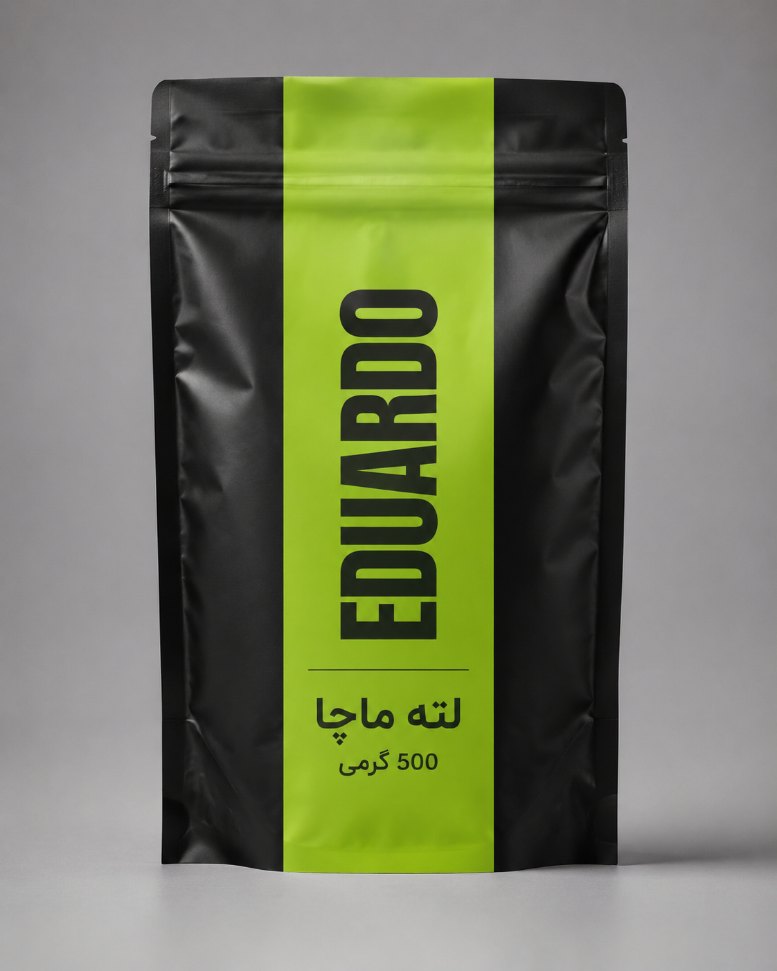 پودر آماده لته ماچا برند ادواردو با وزن 500 گرم